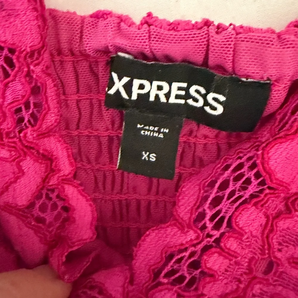 Express Editor Fuchsia Two-Piece Set - Picture 6 of 7